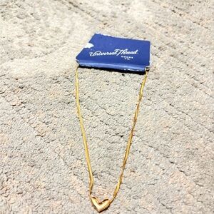 Universal Thread Gold-Tone Heart Necklace